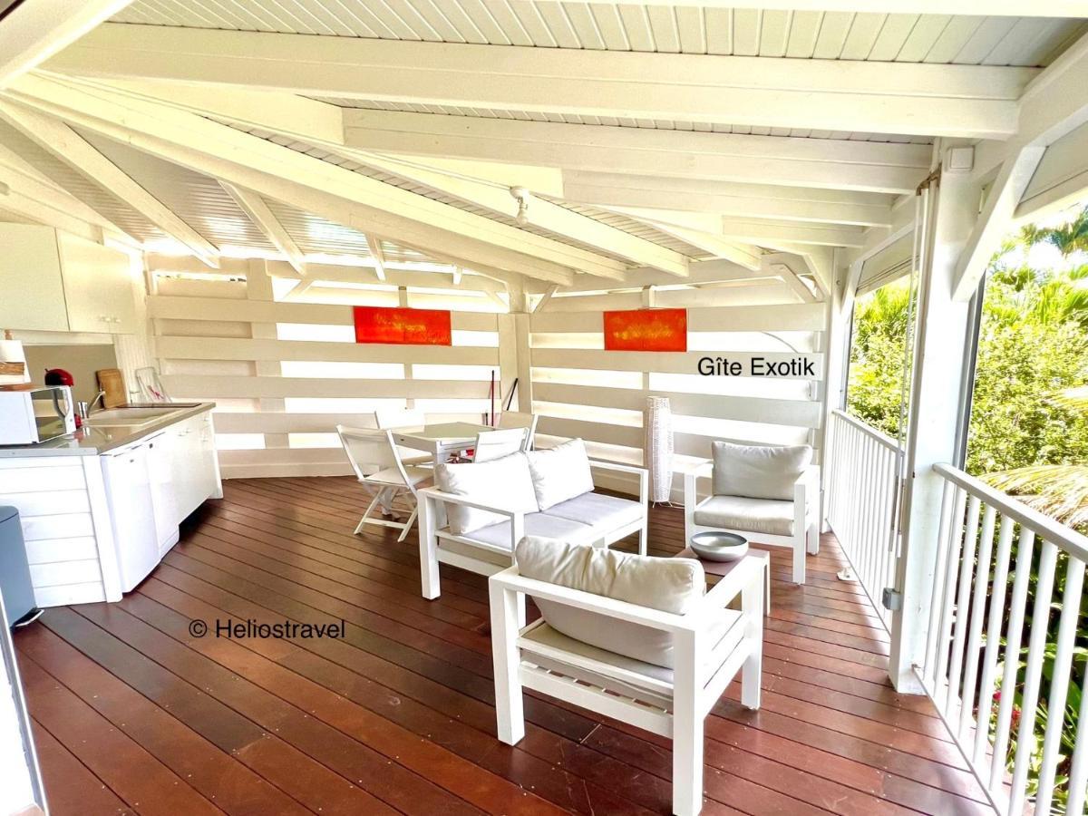 Residence O Coeur De Deshaies Appartements Exotik Et Tropikal エクステリア 写真