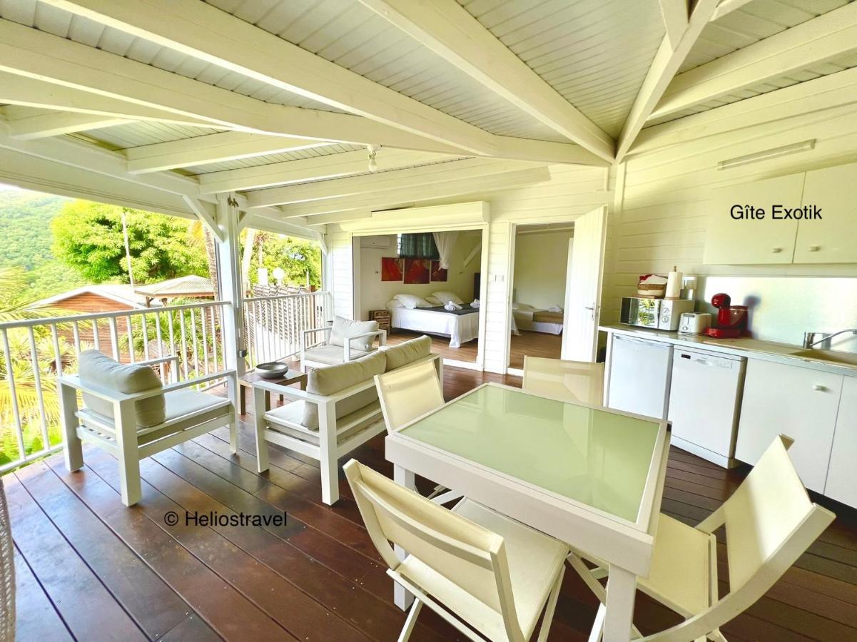 Residence O Coeur De Deshaies Appartements Exotik Et Tropikal エクステリア 写真